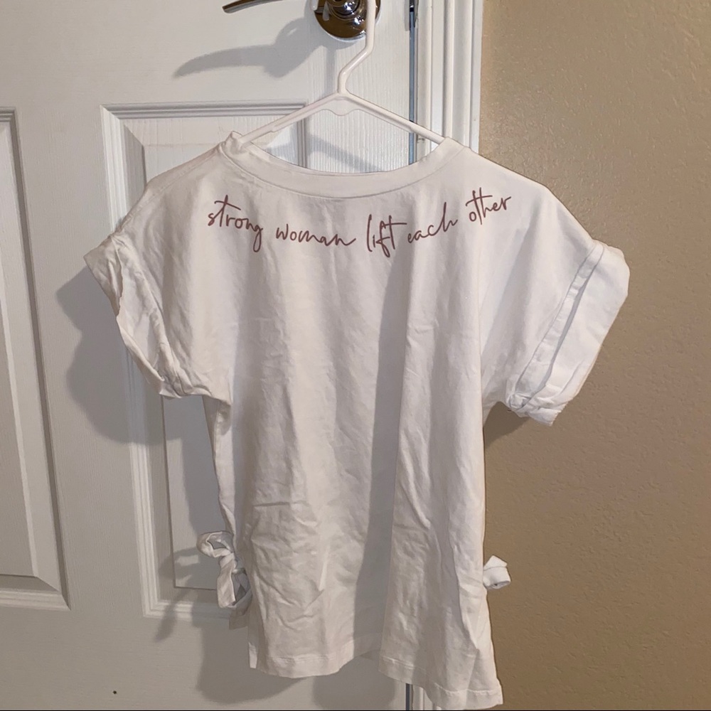 Lace up shirt